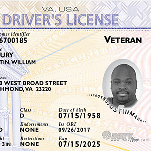 Veterans License Indicator